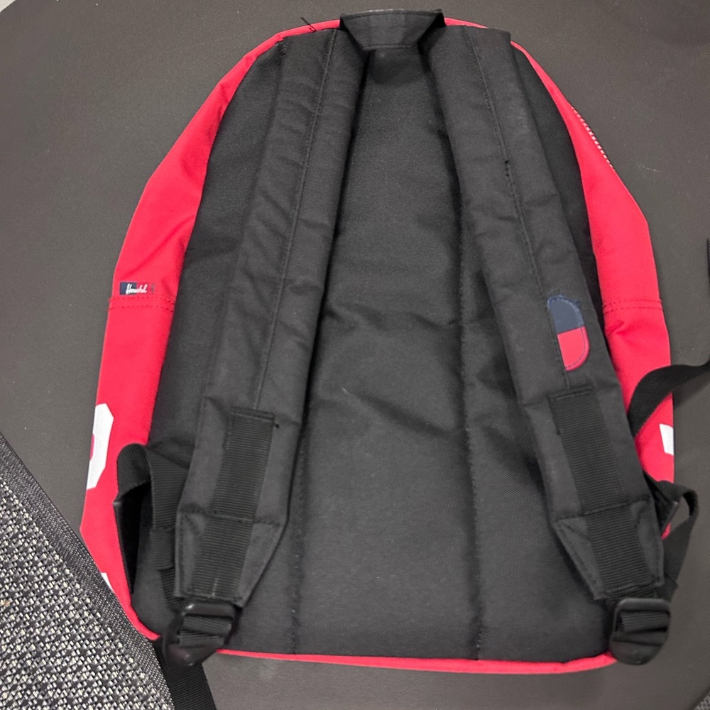 Red Herschel Raptors Backpack - Picture 2 of 8